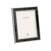 Charcoal White Inlay Photo Frame