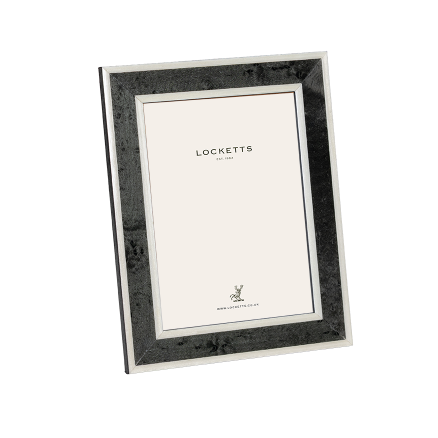 Charcoal Pearl Inlay Photo Frame