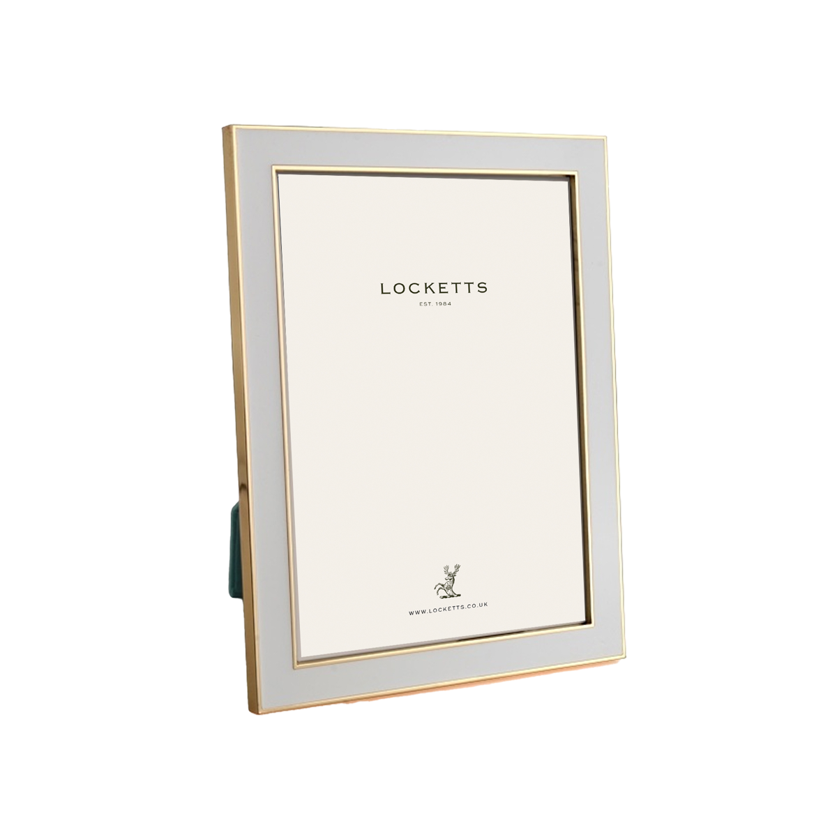 Chiffon Enamel Gold Frame