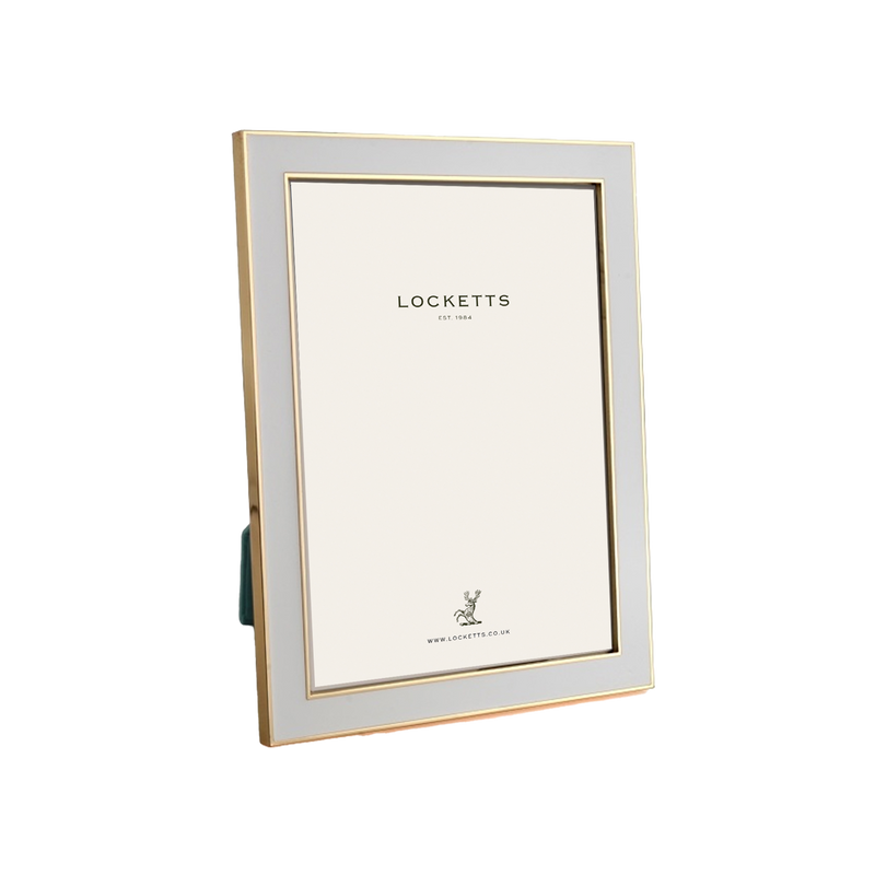 Chiffon Enamel Gold Frame