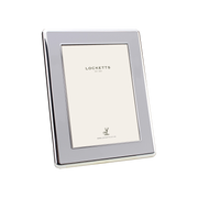 Chiffon Enamel Silver Curve Frame