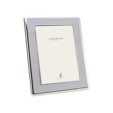 Chiffon Enamel Silver Curve Frame