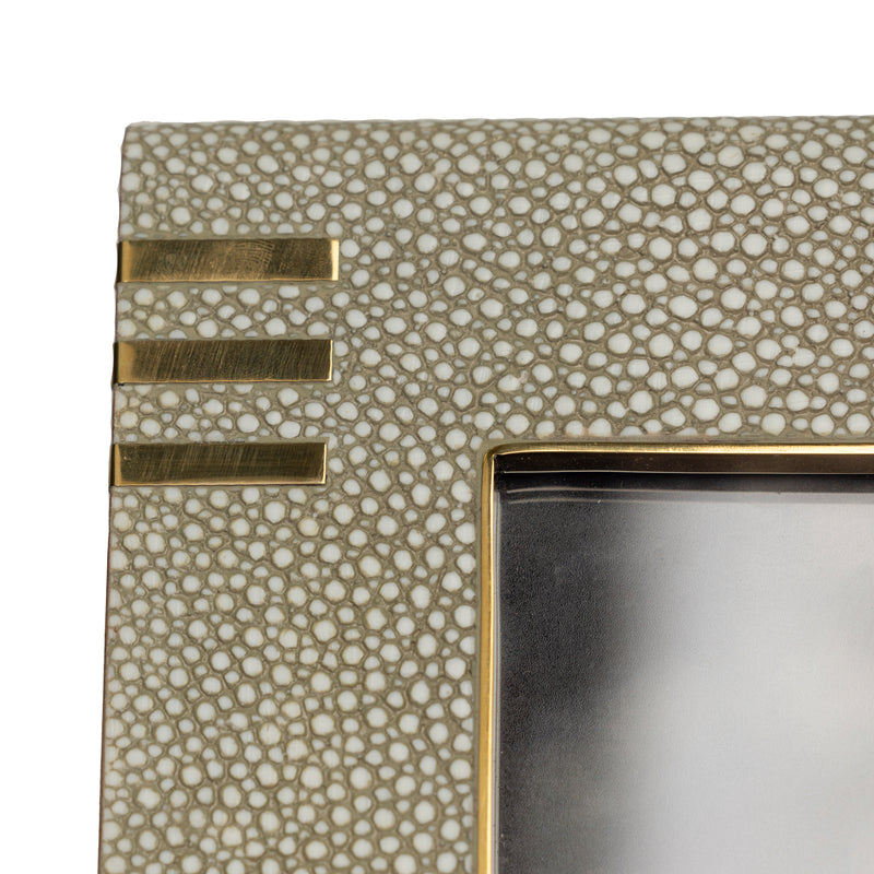 Forwood - Christie Photo Frames in Barley Shagreen