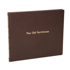 Luxury Leather Visitors Book 80 leaves