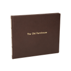 Luxury Leather Visitors Book 80 leaves