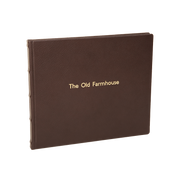 Luxury Leather Visitors Book 80 leaves
