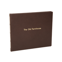 Luxury Leather Visitors Book 80 leaves