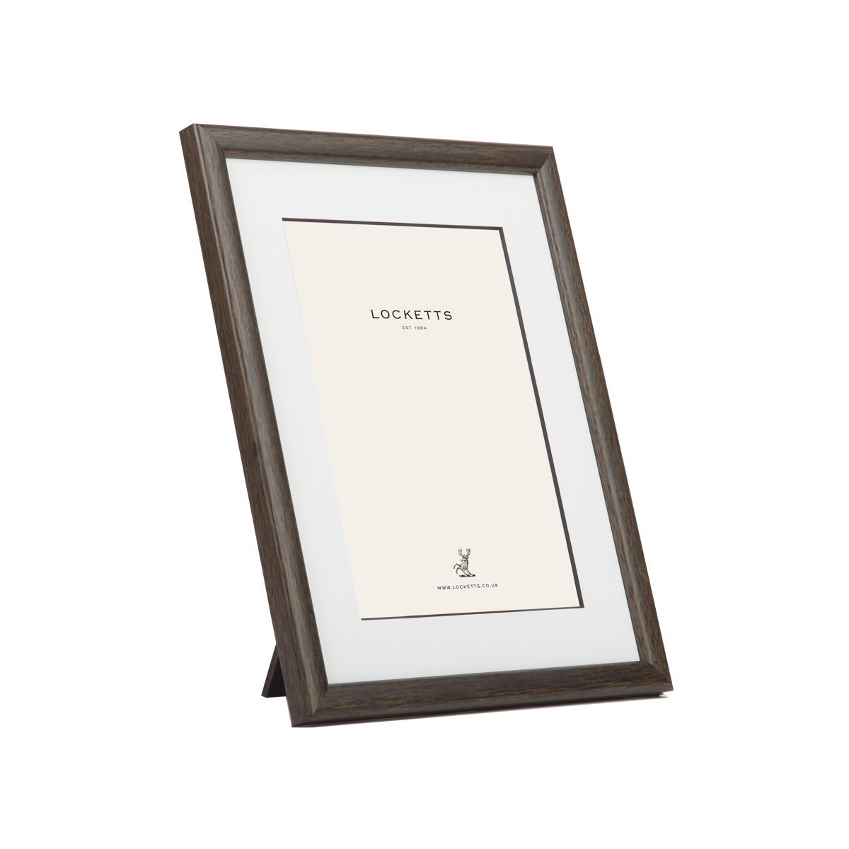 Contemporary Wooden Mounted Thin Photo Frame 6x4