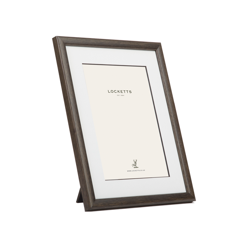 Contemporary Wooden Mounted Thin Photo Frame 6x4