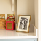 Marbled Bead Mounted Green Photo Frame