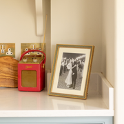 Marbled Bead Mounted Green Photo Frame