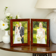 Maple Double Hinged Medium Photo Frame