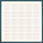 Farrow & Ball Painted 25 Multi Aperture Fluted Frame