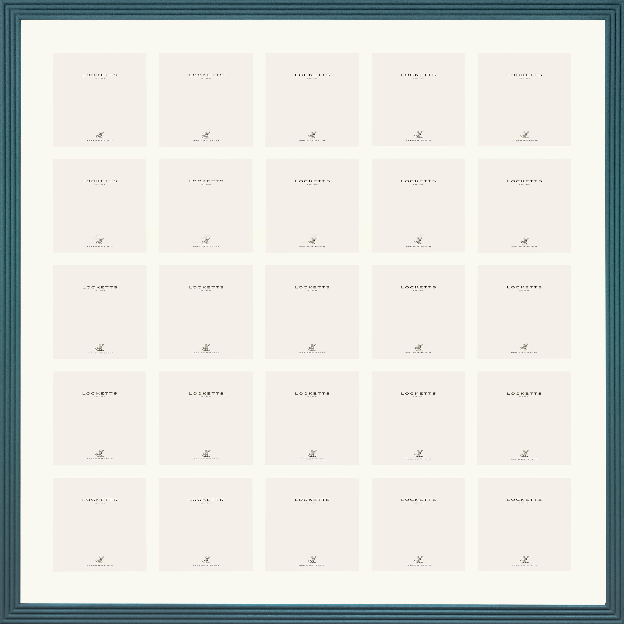 Farrow & Ball Painted 25 Multi Aperture Fluted Frame
