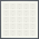 Farrow & Ball Painted 25 Multi Aperture Ribbed Frame