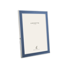 Denim Blue Thin Contemporary Enamel Photo Frame