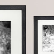 Linear Black 7 Photo Frame Gallery Wall Including Prints