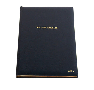 Locketts Leather Dinner Party Book