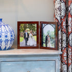 Maple Double Hinged Medium Photo Frame