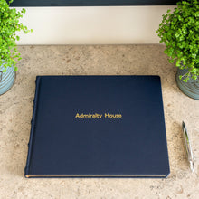 Luxury Leather Visitors Book 80 leaves