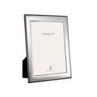 Sterling Silver Bead Photo Frame With Black Wood Back