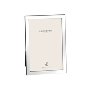 Sterling Silver Modern Flat Photo Frame