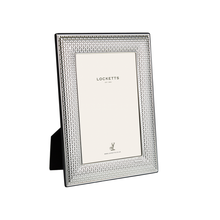 Sterling Silver Cross Stitch Photo Frame