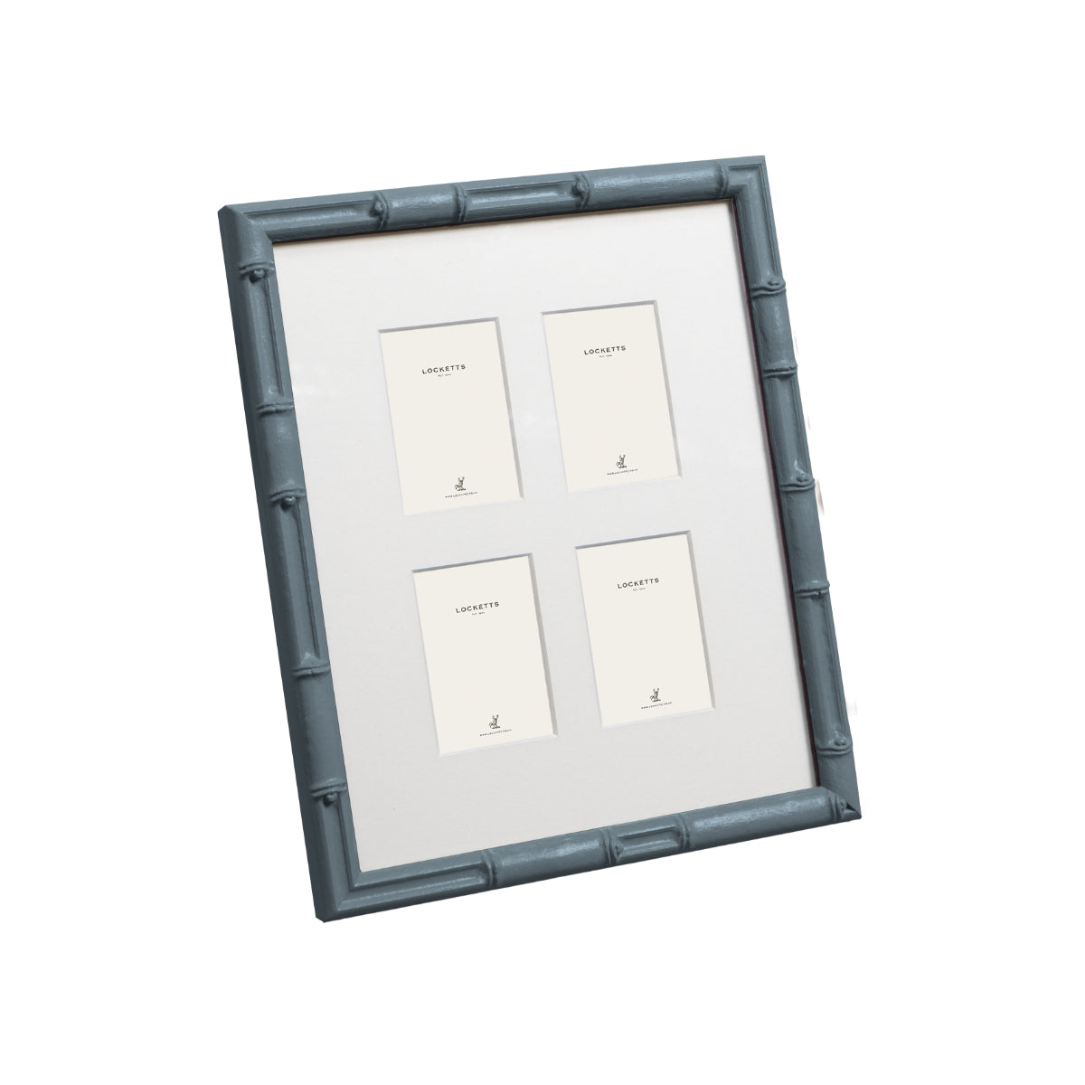 Farrow & Ball Painted Multi Aperture Bamboo Frame