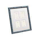 Farrow & Ball Painted Multi Aperture Bamboo Frame