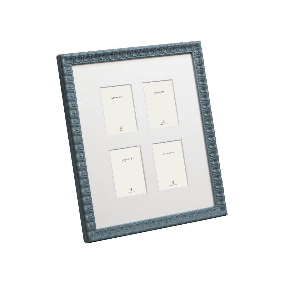 Farrow & Ball Painted Multi Aperture Wavy Frame
