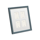 Farrow & Ball Painted Multi Aperture Wavy Frame