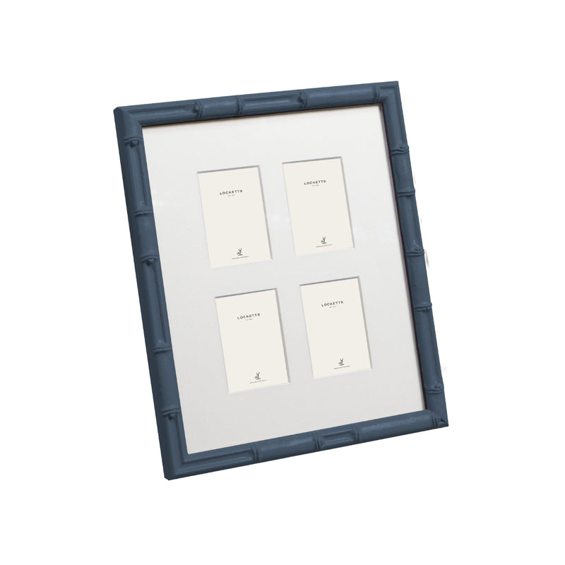 Farrow & Ball Painted Multi Aperture Bamboo Frame