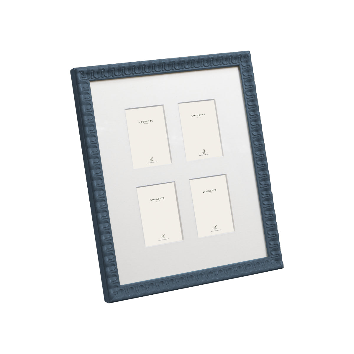 Farrow & Ball Painted Multi Aperture Wavy Frame
