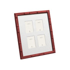 Farrow & Ball Painted Multi Aperture Bamboo Frame