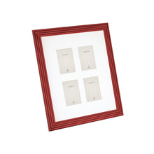 Farrow & Ball Painted Multi Aperture Fluted Frame