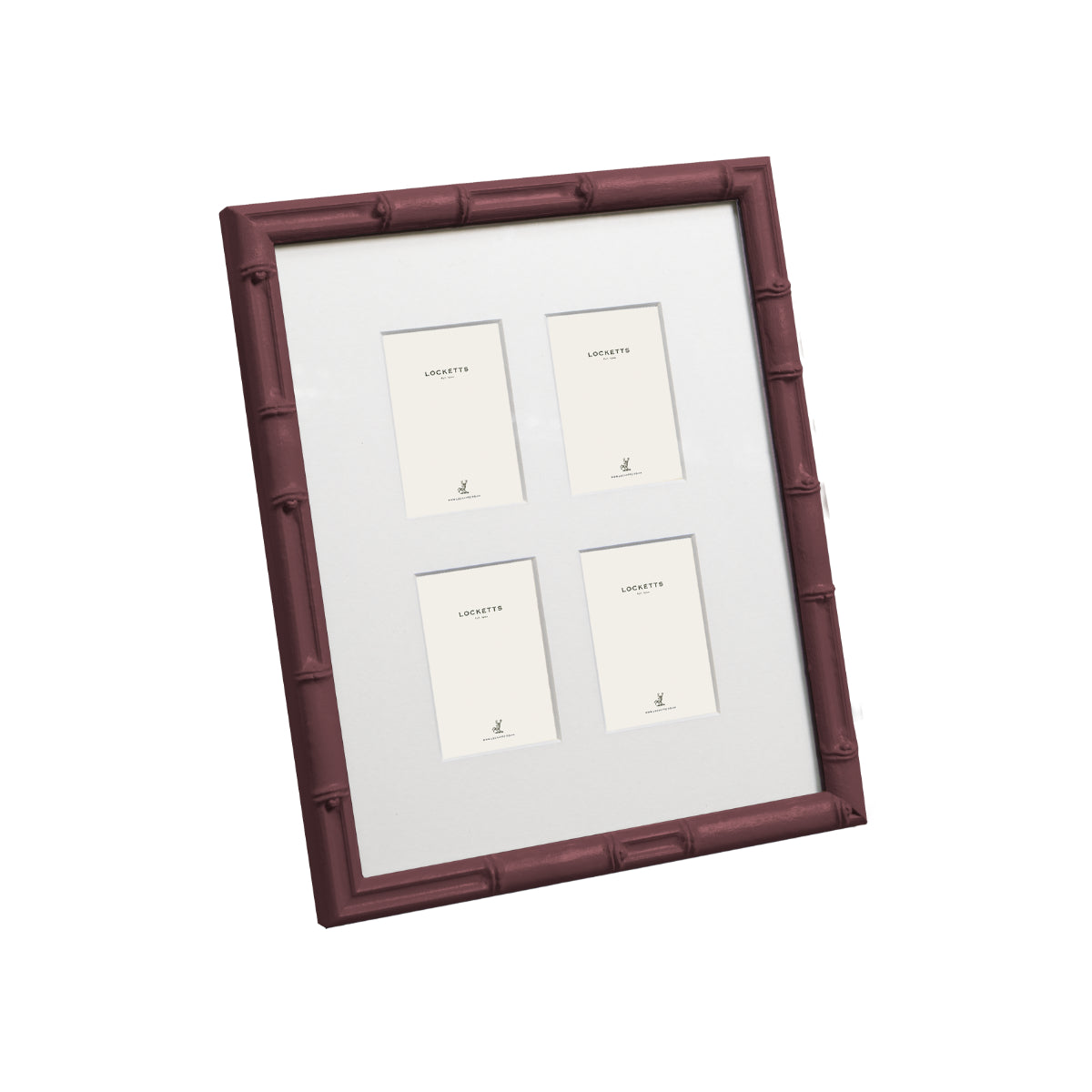 Farrow & Ball Painted Multi Aperture Bamboo Frame