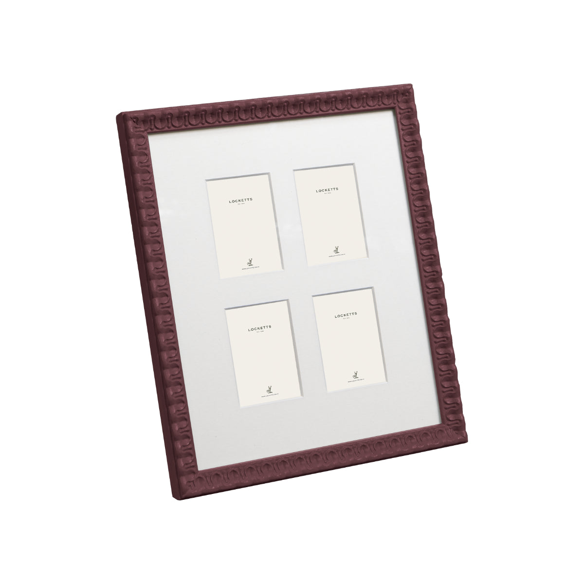 Farrow & Ball Painted Multi Aperture Wavy Frame