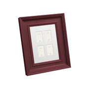 Farrow & Ball Painted Multi Aperture Moulded Frame