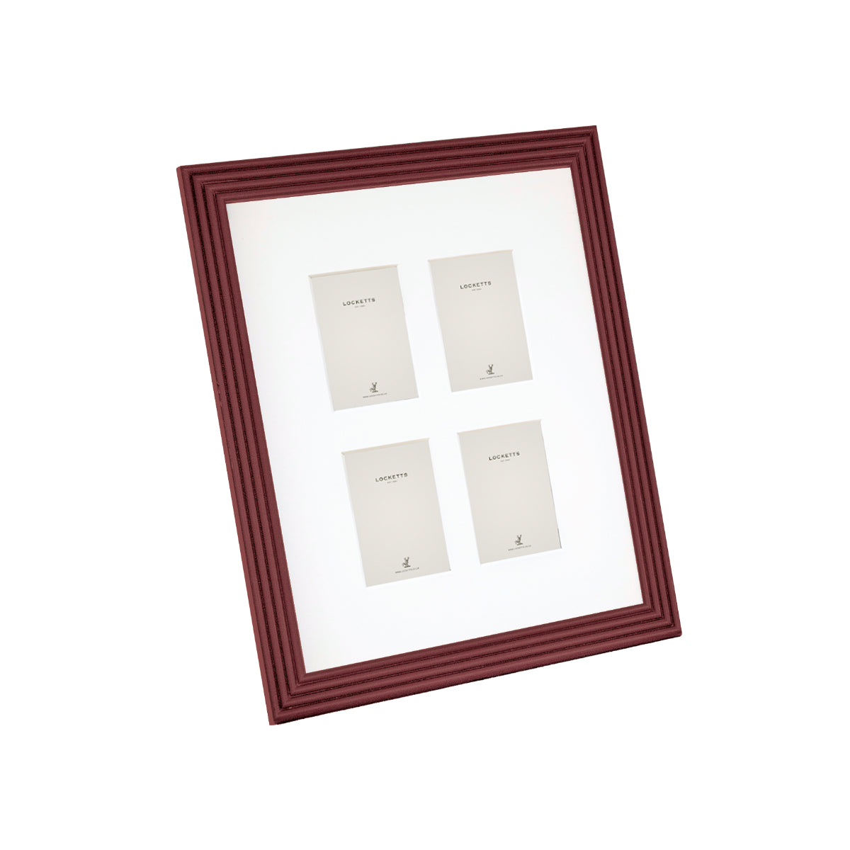 Farrow & Ball Painted Multi Aperture Fluted Frame