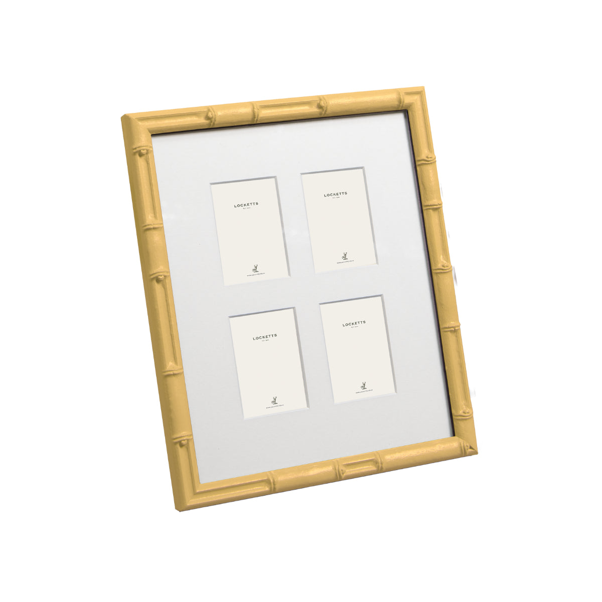 Farrow & Ball Painted Multi Aperture Bamboo Frame
