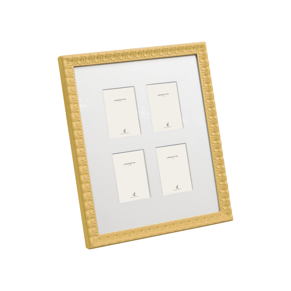 Farrow & Ball Painted Multi Aperture Wavy Frame