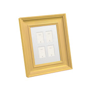 Farrow & Ball Painted Multi Aperture Moulded Frame