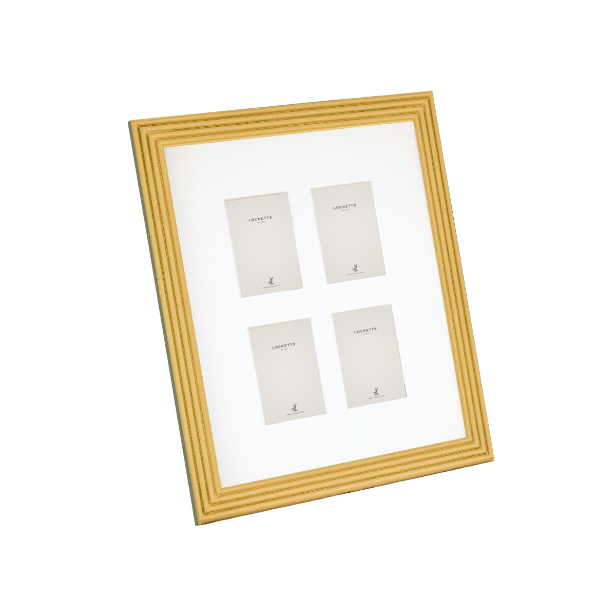 Farrow & Ball Painted Multi Aperture Fluted Frame