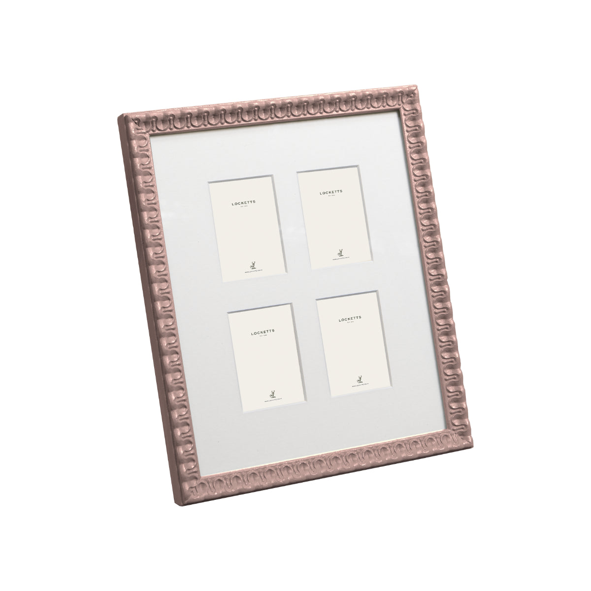 Farrow & Ball Painted Multi Aperture Wavy Frame