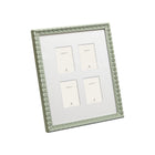 Farrow & Ball Painted Multi Aperture Wavy Frame