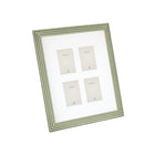 Farrow & Ball Painted Multi Aperture Fluted Frame