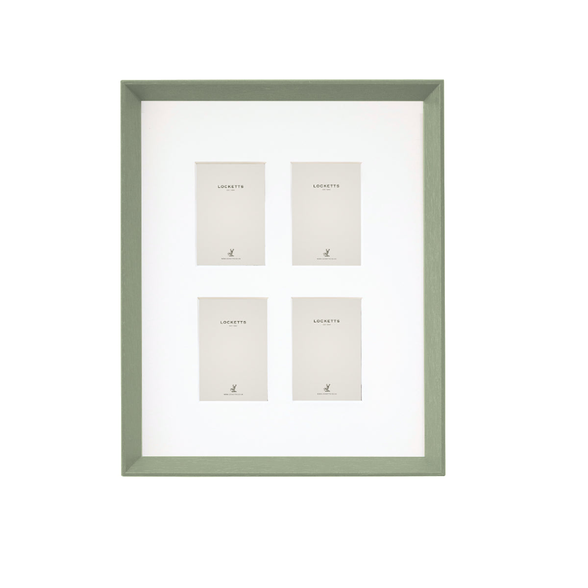 Farrow & Ball Painted Multi Aperture Bevelled Frame