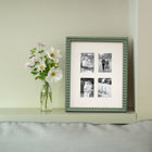 Farrow & Ball Painted Multi Aperture Textured Frame