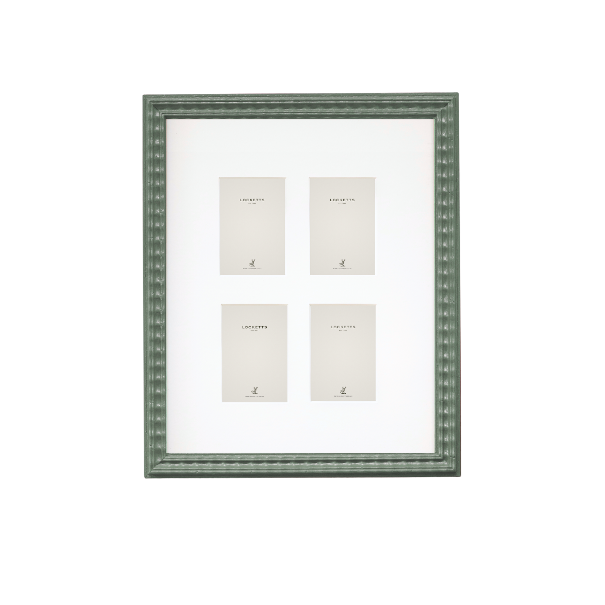 Farrow & Ball Painted Multi Aperture Textured Frame