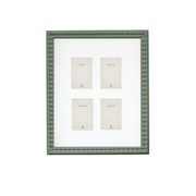 Farrow & Ball Painted Multi Aperture Textured Frame